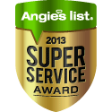 Angie's List 2013 Award Winner